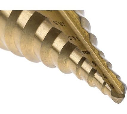 Сверло ступенчатое по металлу Flex 202-128 DR MT ST (6-30.5х80х10 мм; DIN338; HSS 4241) Hammer 62250