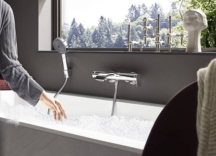 Смеситель для ванны Hansgrohe Finoris 75420000 хром