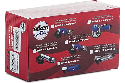 Прямая отрезная пневмошлифмашина Aiken MFG 125/002-1 140204004
