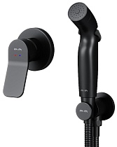 Смеситель Am.Pm X-Joy F40H85A22 с гигиеническим душем, черный