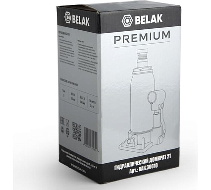 Гидравлический домкрат БелАК PREMIUM 2 т BAK.30010
