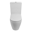 Унитаз-компакт BelBagno Sfera-Tor BB2141CP-TOR/BB2141T безободковый, смыв TORNADO