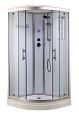 Душевая кабина Timo Standart T-6609SF Silver Fabric 90x90, без г/м, матовые стекла, хром