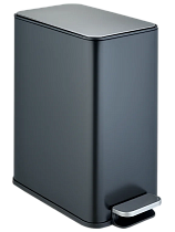 Ведро WeltWasser WW PAOLO BL 15L черный матовый 10000013419