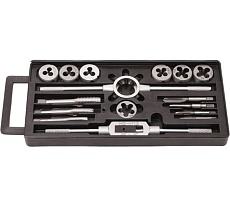 Набор метчиков и плашек Rockforce метрический 16 предметов RF-PD016-1(10465)