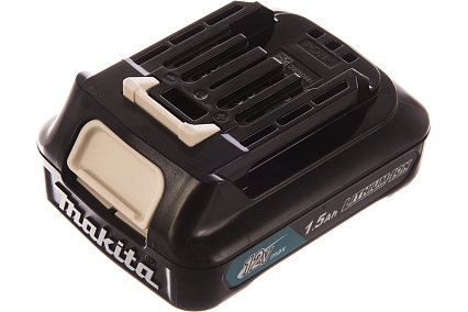 Аккумулятор BL1016 +зарядное устройство DC10WD (12В, 1.5Ач, Li-ion, MakPac) Makita 197644-6