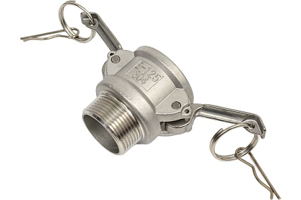 Камлок MGF нержавеющий, B-125 1 1/4" 32 мм 3-101-2-2-32