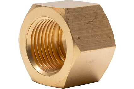 Гайка накидная 32/16, G3/4", латунь, 5 шт в упаковке Krass 2190602