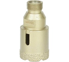 Коронка алмазная, вакуумное спекание (38х40 мм; 1/2&quot;; М14) TECH-NICK TUK 136.600.6677