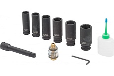 Пневмогайковерт Nordberg 1/2&quot; IT250KD с глубокими головками
