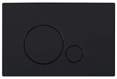 Кнопка смыва BelBagno Sfera BB017-SR-NERO.M черный матовый