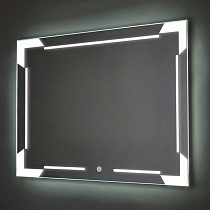 Зеркало Azario Крокус 80x60 см ФР-00001350 с подсветкой