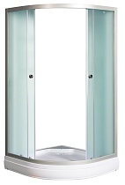 Душевой уголок River Don Light 100/15 MT 100x100 10000008315 хром, матовое с поддоном