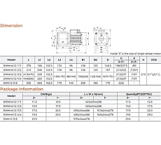 Многоступенчатый насос LEO EMH 12-5\5, 3,0 кВт, 380В, Qmax. 18 m3h, Hmax. 64,5 m 2177