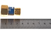 Клапан обратный на вход резака/горелки КО-3К (кислород; М16х1.5) Кедр 8007050