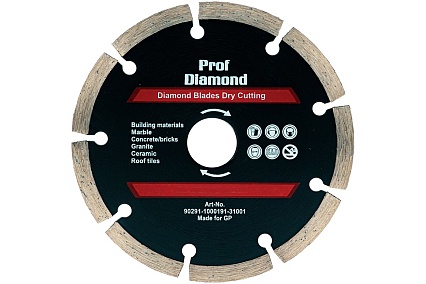 Диск алмазный сегментный Prof Diamond TGS 125x2x8х22.2 мм TORGWIN S24586