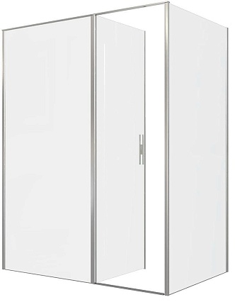 Душевой уголок Allen Brau Priority 160x100 3.31038.BA + 3.31047.BA, прозрачный, серебро браш