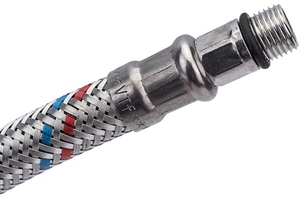 Подводка для воды (М10х18 мм; G1/2; 0.3 м; гайка-штуцер) Valtec VTf.003.IS.0418030