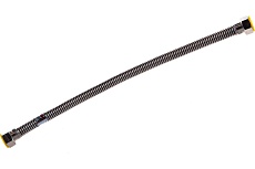 Подводка для газа СТМ ГАЗ сильфонная, 3/4&quot;, гайка-гайка, 50 см CGHF3405