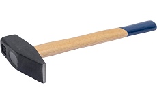 Слесарный молоток РемоКолор кованый, деревянная рукоятка, 1000г, 38-2-110