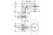Душевая стойка Grohe Euphoria 260 27475001 термостат
