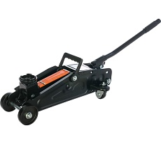 Гидравлический подкатной домкрат Gigant 2Т компактный в кейсе, подхват 130мм, подъем 300мм, HTJ-2С