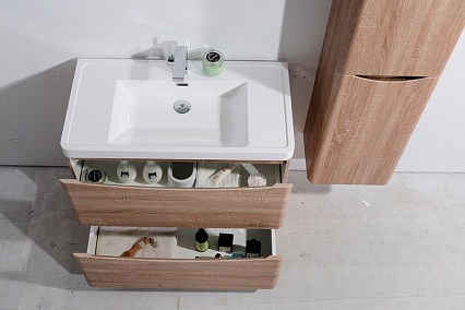 Тумба с раковиной BelBagno Ancona-N 80 см, напольная
