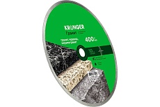 Алмазный сплошной диск по камню, керамограниту 400x10x32 мм, гранит Kronger SG200400