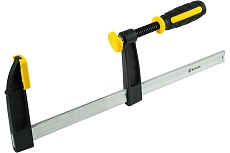F-образная струбцина Berger BG 80*400мм, зажим до 270кг BG1937