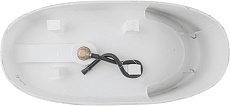 Ванна из искусственного камня Allen Brau Solid Stone Krion Neo 170x80 белый матовый 2.35001.21