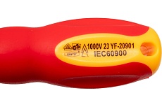 Диэлектрическая шлицевая отвертка STARTUL SL5,5 ST3050-512