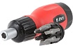 Реверсивная отвертка с комплектом насадок Intertool 6ед VT-1009