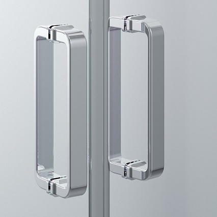 Душевая дверь Ambassador Forsa 120x200 17021118AX прозрачная, хром