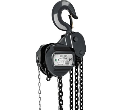 Таль ручная шестеренная стационарная (10.0тн, 12.0м) EURO-LIFT ТВ 0000927