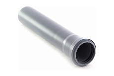 Труба RTP ВК ПП 125x3.1x2000 серый 32957