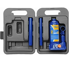 Бутылочный домкрат Kraft 2 т, в кейсе KT 800012