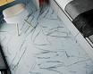 Кварцвиниловая плитка Art East Tile Hit S Мрамор Каррара Бьянко 457,2x457,2x2,5 мм, АТS 764