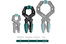 Зажимная струбцина Kraftool RC-6 55х60 мм 32224-05