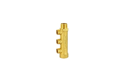Коллектор Tiemme НВ, 3/4", 3 выхода, 1/2", Н 36 мм 1910002