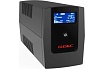 Линейно-интерактивный источник бесперебойного питания DKC 1500 ВА/900 Вт, 1/1, 4xIEC C13, USB + RJ45, LCD, 2x8Aч INFOLCD1500I