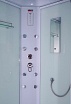 Душевая кабина Timo Eco TE-0700 100x100, с г/м, рифленые стекла, белый