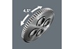 Набор инструментов WERA Kraftform Kompakt 400 RA Set 1, 17 предметов WE-023471
