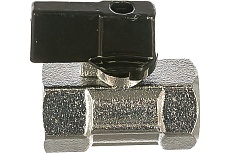 Шаровой кран ELSEN MINI прямой 1/4 1/4 ВВ ручка-бабочка EV92.1414