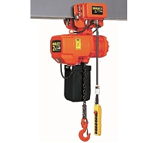 Цепная передвижная электрическая таль OCALIFT 02-01S г/п 2 тонны, высота 12М, 380В OCA0201ST12m