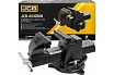 Тиски стальные поворотные с наковальней JCB 8", 200мм JCB-6540308(58992)