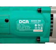 Дрель алмазного бурения с подводом воды DCA AZZ03-130