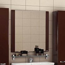 Мебель для ванной Акватон Ария 80 Н, темно-коричневый