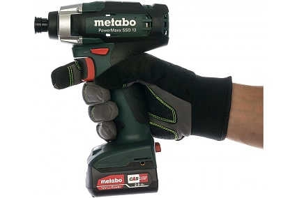 Аккумуляторный ударный гайковерт Metabo PowerMaxx SSD 12 601114500