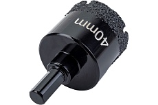Коронка алмазная по керамограниту 40 мм PROFI 1/4 Skrab 31140