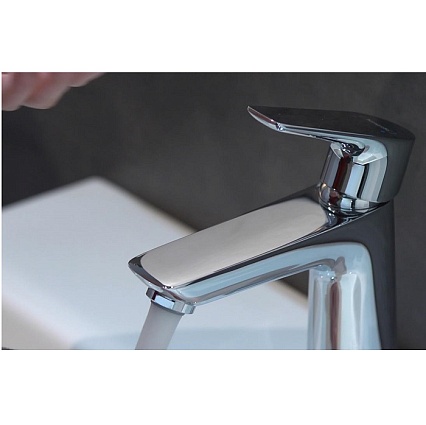 Смеситель для раковины Hansgrohe Talis E 71710000 с донным клапаном